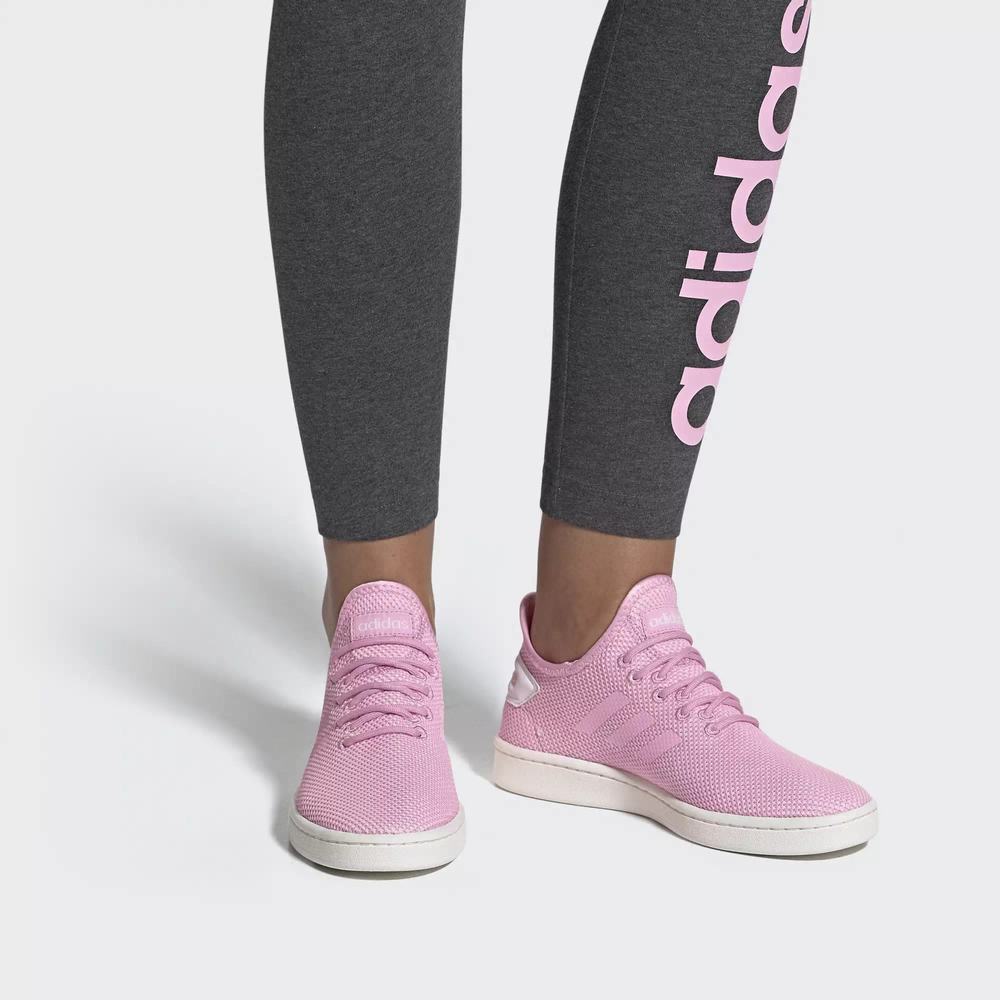 Adidas Court Adapt Tenis Rosas Para Mujer (MX-56809)